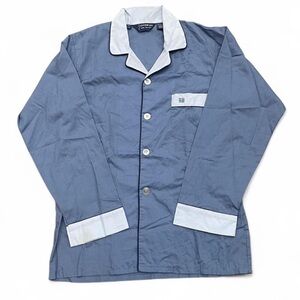 Givenchy luxury size small Blue and white cotton pajama shirt